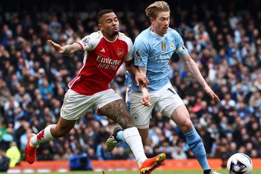 Gabriel Jesus apareceu bem contra seu ex-clube