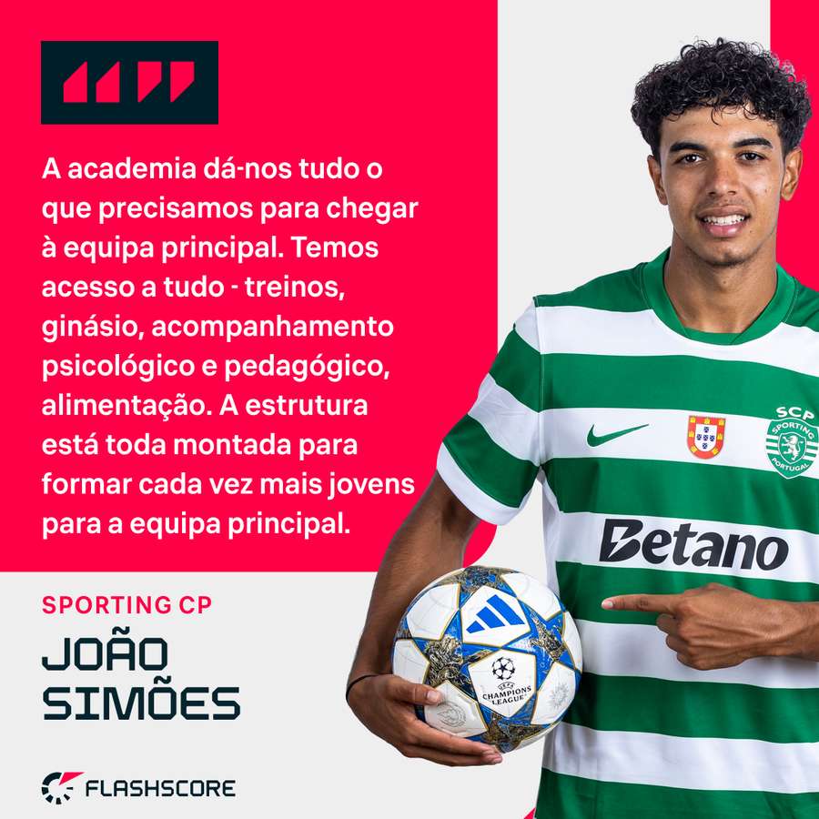 João Simões deixa rasgados elogios à Academia do Sporting