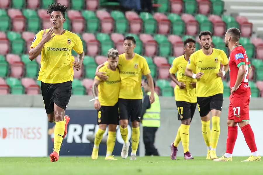 Aderllan Santos decidiu o encontro da Taça da Liga