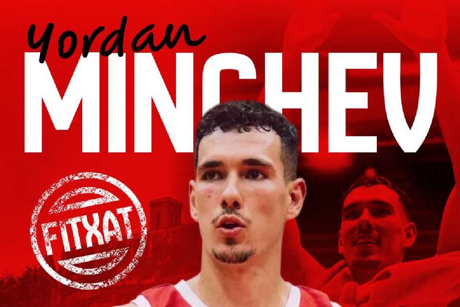 Yordan Minchev, nuevo jugador del Kids&Us Manresa Yordan Minchev, nuevo jugador del Kids&Us Manresa