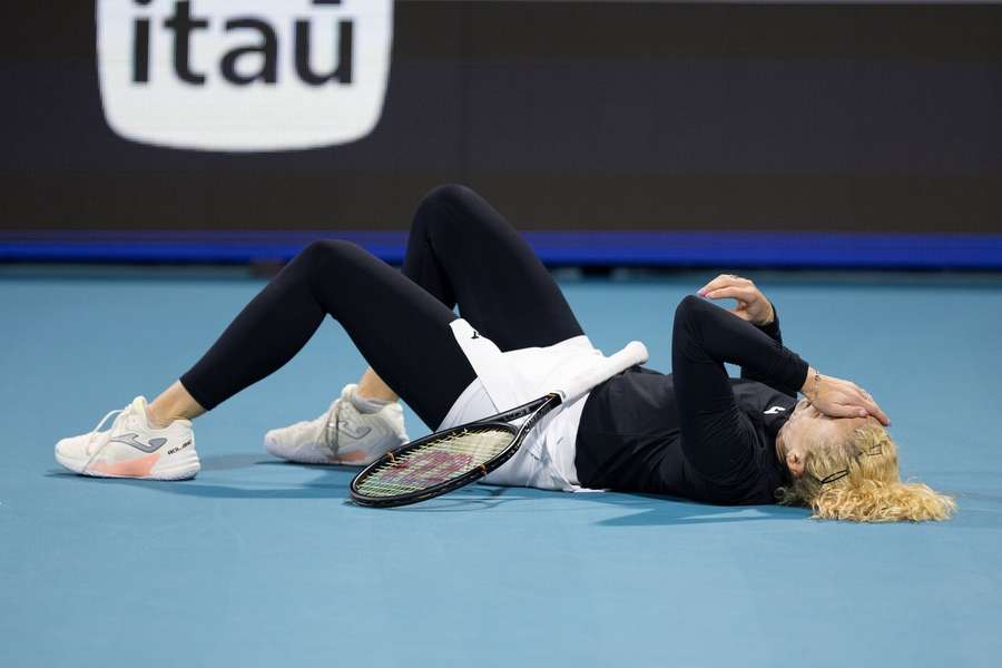 Siniaková kousala porážku těžce.