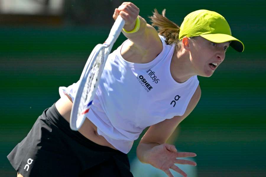 Iga Šwiateková si v Indian Wells zatím počíná suverénně. 