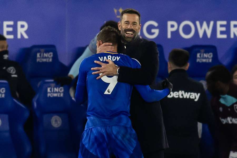 Ruud van Nistelrooy's Premier League scoring record was broken by Jamie Vardy in 2015/16 Ruud van Nistelrooy's Premier League scoring record was broken by Jamie Vardy in 2015/16