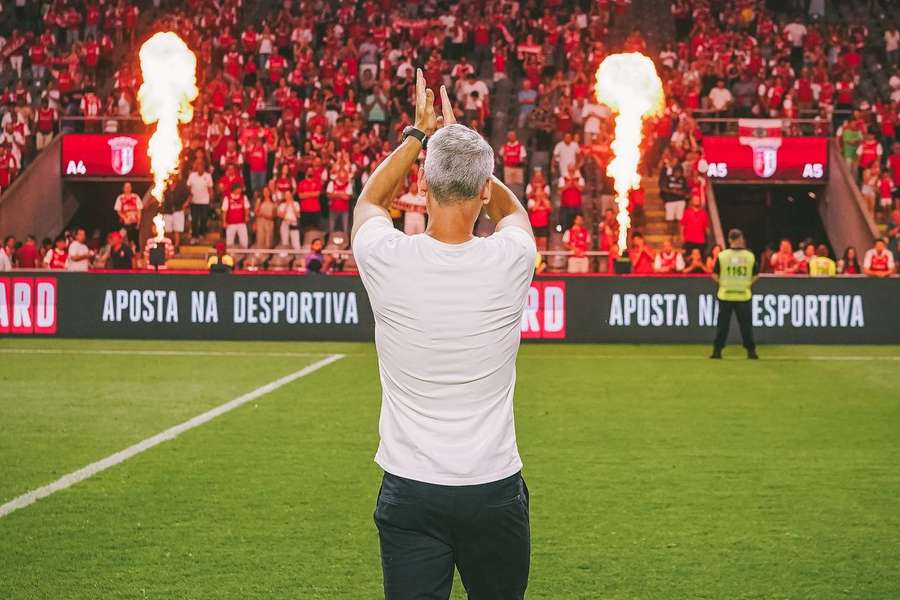 Carlos Vicens, treinador do SC Braga