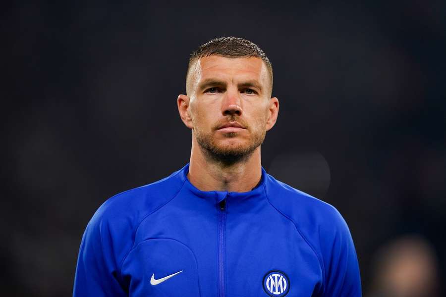 Edin Dzeko stand in den vergangenen zwei Jahren für Inter auf dem Platz