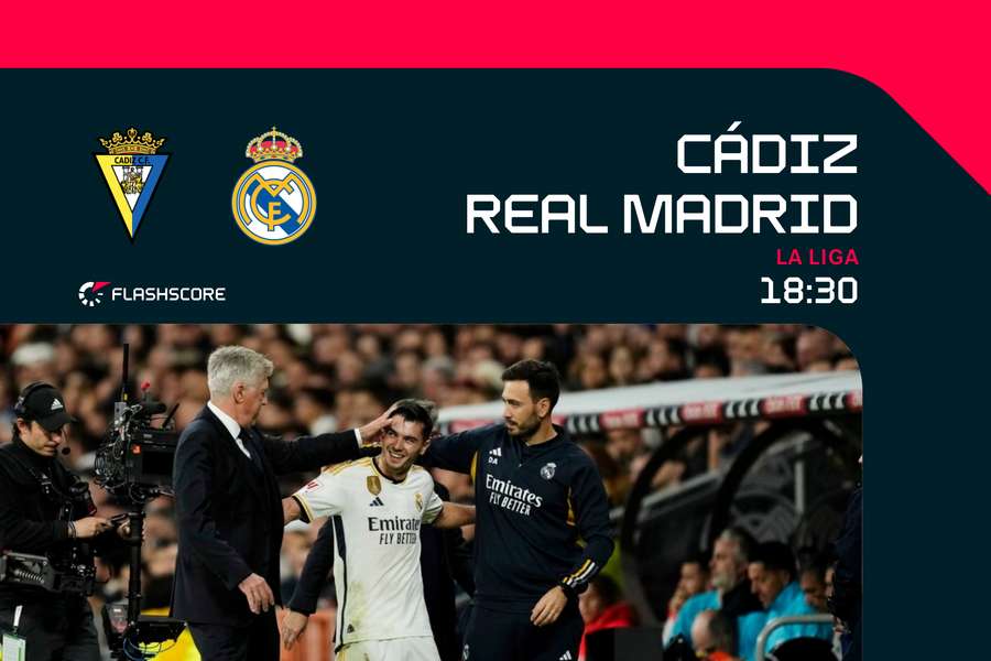 Previa: El Real Madrid visita al Cádiz con medio equipo en la enfermería