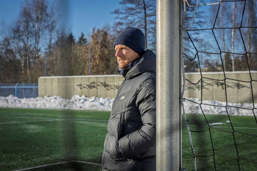Trenér Slovanu Liberec Radoslav Kováč