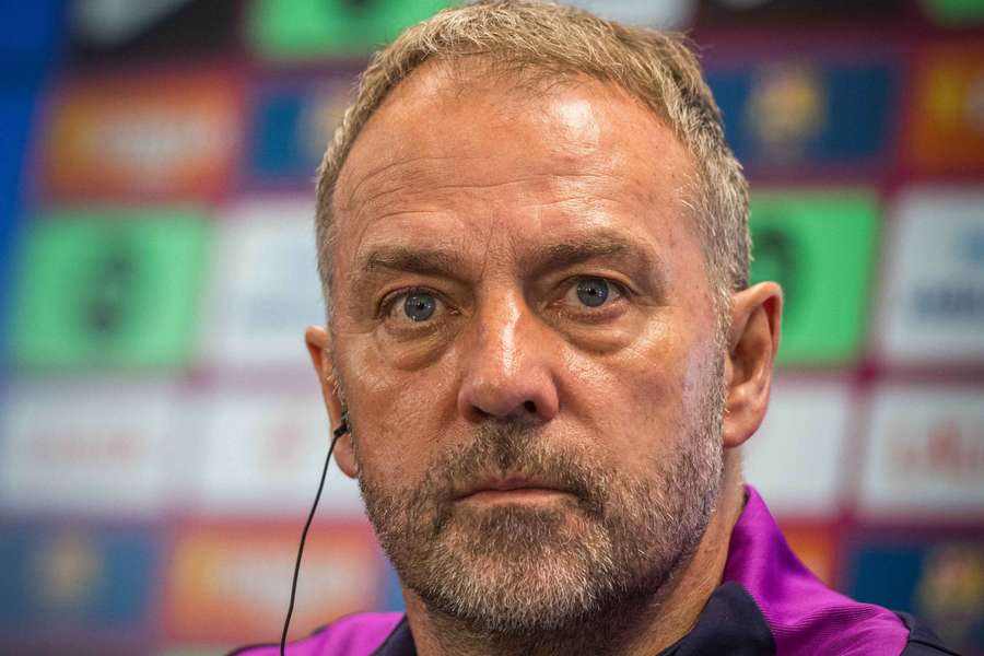 Flick, durante su comparecencia en la víspera del duelo ante el Athletic