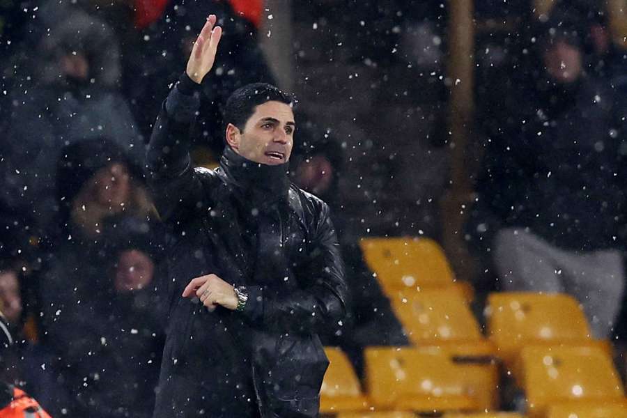 Arteta nebol spokojný. Arteta nebol spokojný.