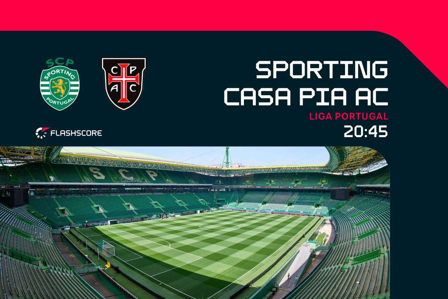 Sporting recebe o Casa Pia na 19.ª jornada