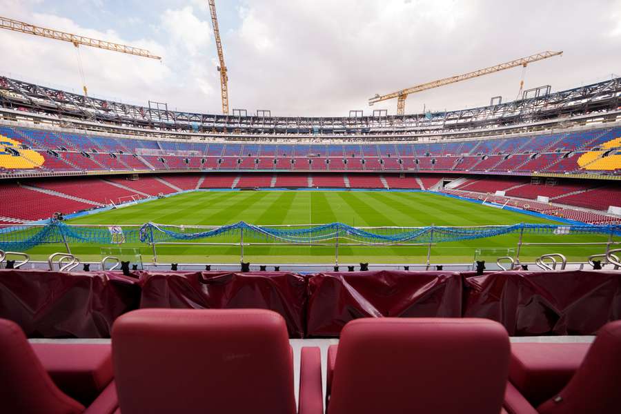 O Barcelona já poderia jogar com 27.000 espectadores no Camp Nou