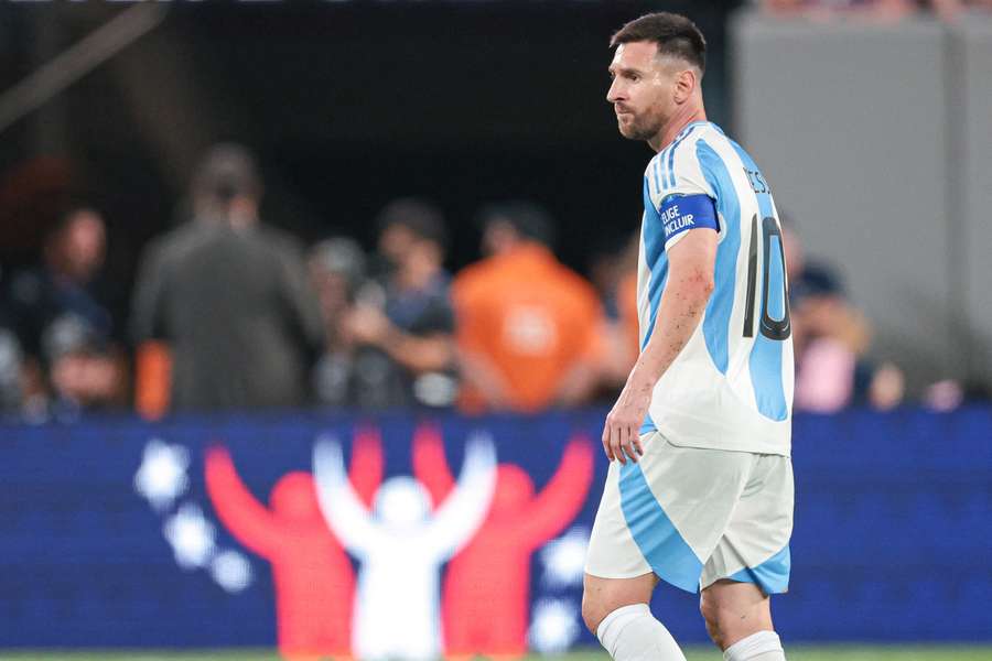 Messi sat out of Argentina's last match