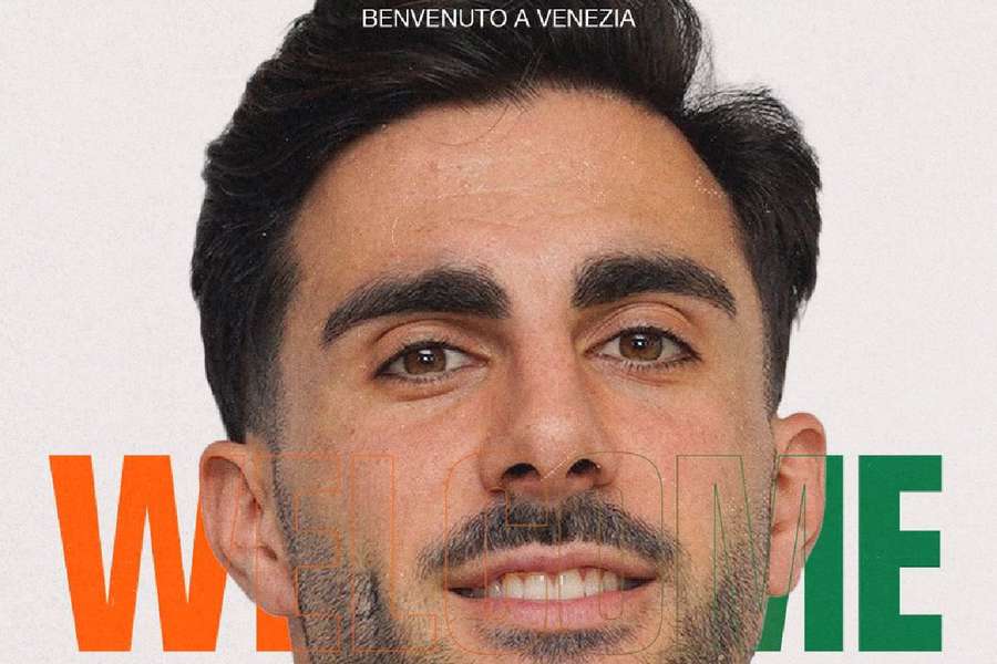 Kike Pérez, jugador del Venezia