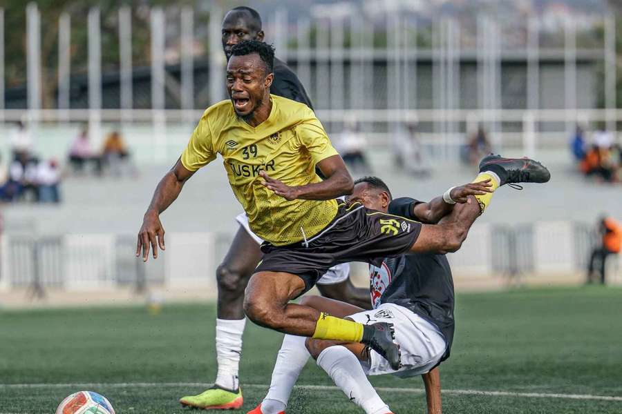 Tusker FC during their match against Al Ahli Wad Madani