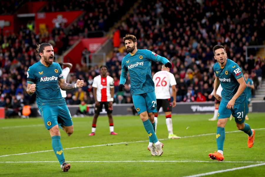 Wolves spent the majority of the match a man down after Mario Lemina's first-half dismissal