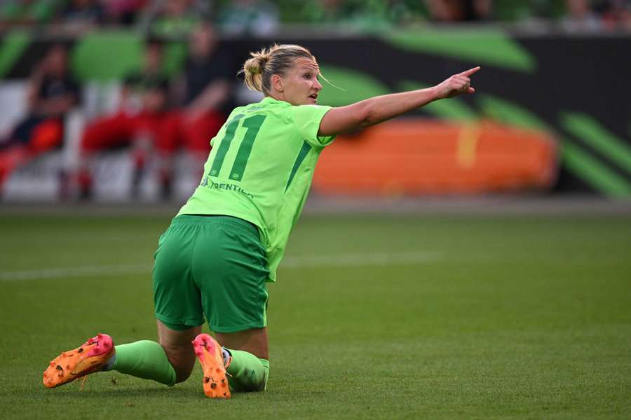 Alexandra Popp und der VfL Wolfsburg hadern mit dem Auftaktspiel.