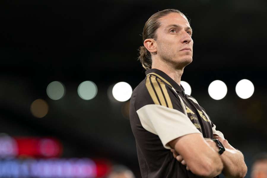Filipe Luis avec Flamengo.