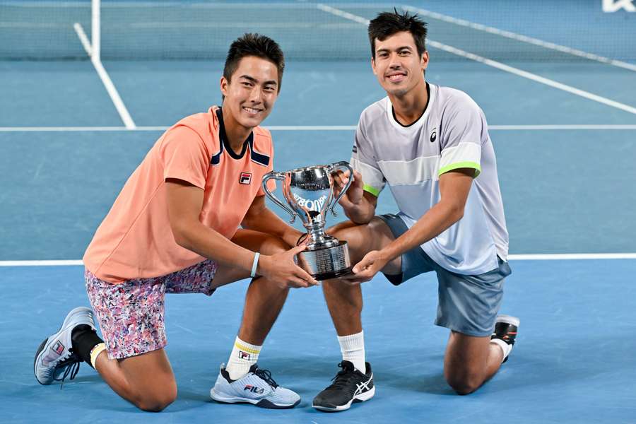 Dupla australiana disputou o torneio graças a um convite