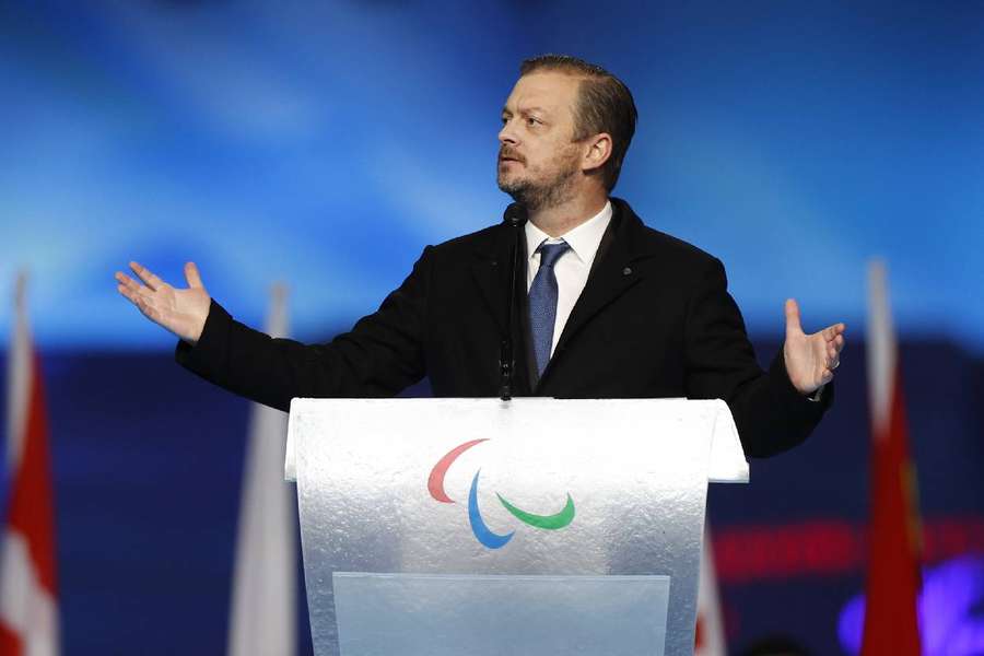 (pictured) International Paralympic Committee President Andrew Parsons