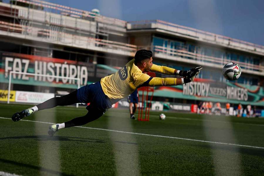 Portugal treina na Cidade do Futebol