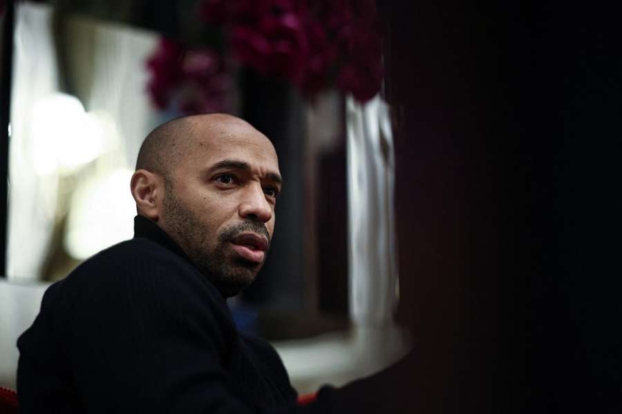 Thierry Henry pour l'AFP.