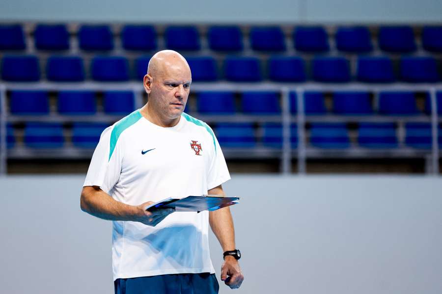 Jorge Braz, selecionador nacional de futsal