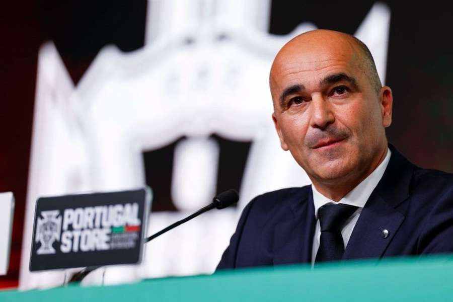 Roberto Martinez speaks after picking his squad