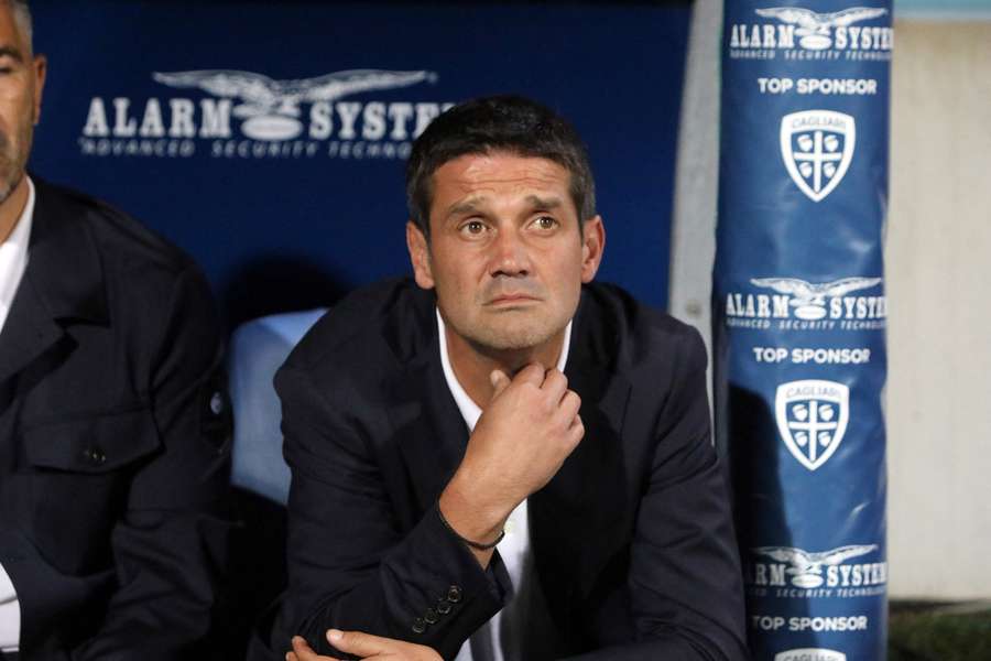Cristian Chivu prima di Cagliari-Inter