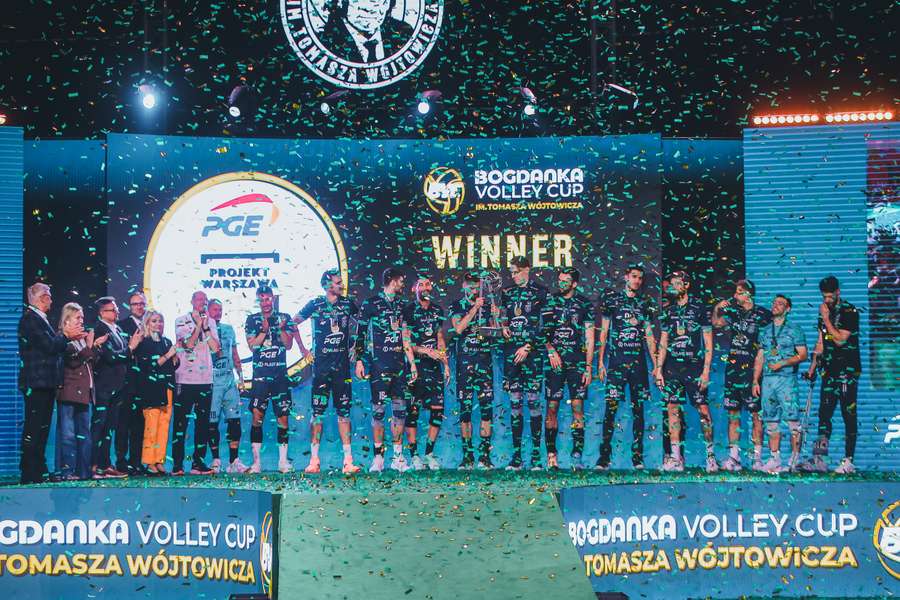 Projekt Warszawa górą w Lublinie, triumfuje w finale Bogdanka Volley Cup