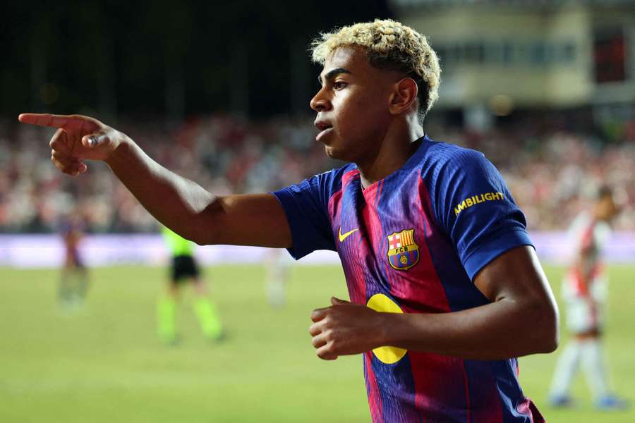 Lamine Yamal has six goals in 23 games for Spain Lamine Yamal has six goals in 23 games for Spain