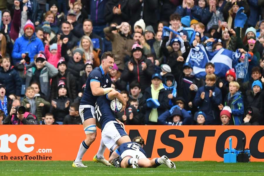 Scotland were victorious against Fiji