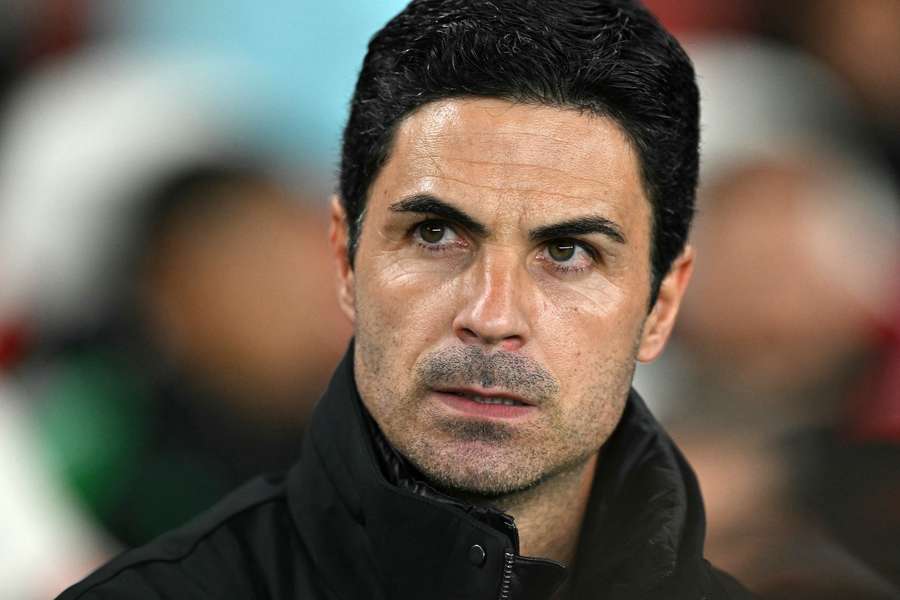 Arteta, entrenador del Arsenal