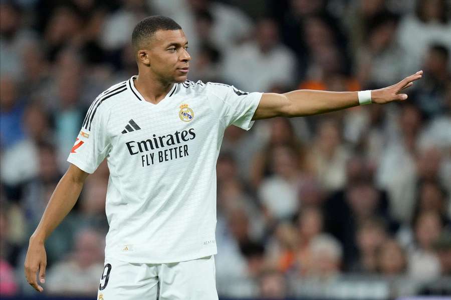 Hvězdný útočník Kylian Mbappé v dresu Realu Madrid