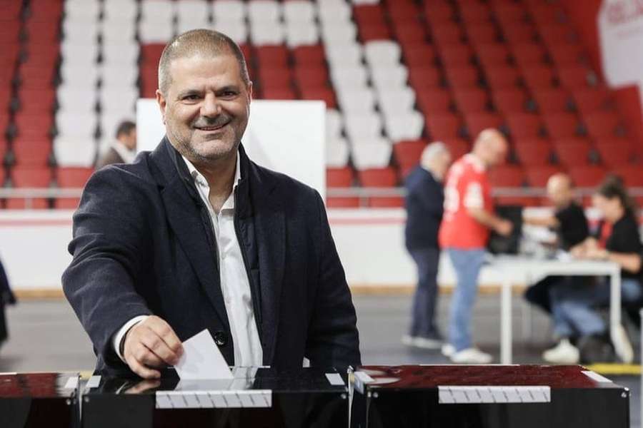 Cristóvão Carvalho foi um dos candidatos na primeira volta das eleições do Benfica