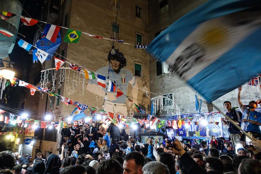 Argentina Campione, si fa festa anche a Napoli in nome di Diego