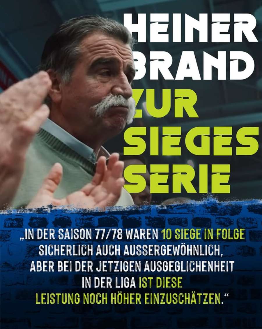 Brand ist beeindruckt von der Serie seines VfL