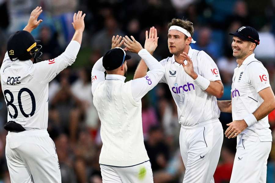 Broad ripped through the New Zealand top order