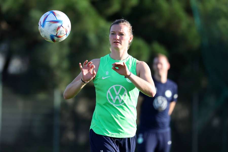 Alexandra Popp, erzielte 6 Tore in 5 Spielen beim knapp verpassten EM-Sieg der Frauen vergangenes Jahr in England