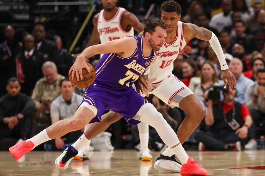 Dončič opět na palubovce zářil. Dončič opět na palubovce zářil.