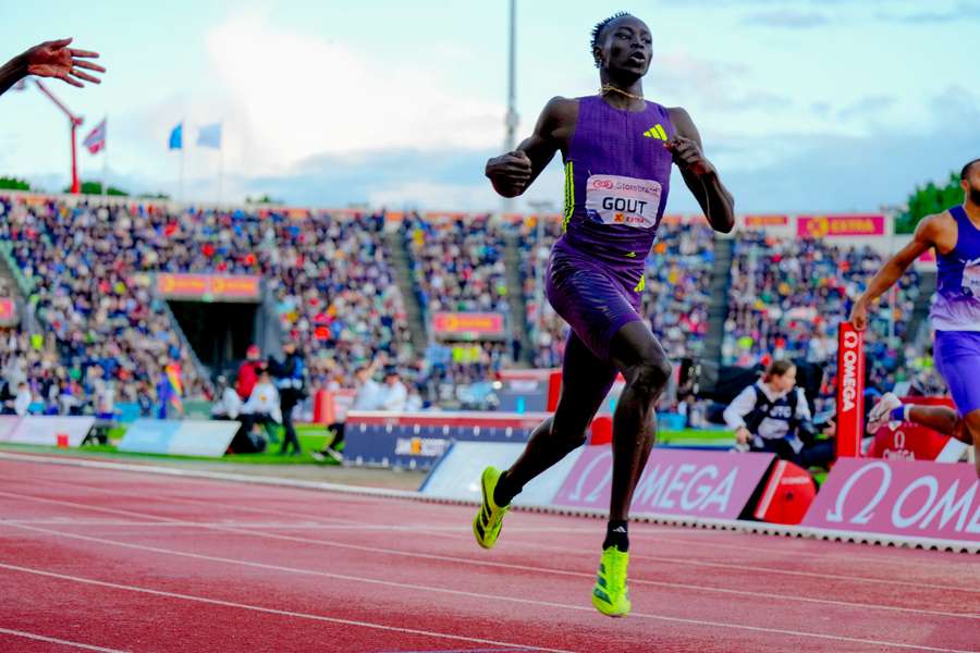 Gout Gout finished a disappointing sixth during his Diamond League debut in Norway. Gout Gout finished a disappointing sixth during his Diamond League debut in Norway.