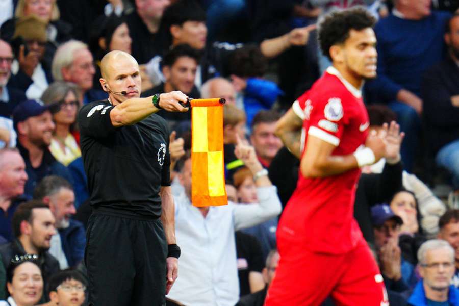 Luis Diaz saw his goal incorrectly given offside both by the linesman and VAR