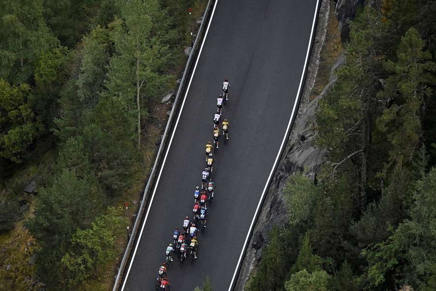 Die Vuelta konnte ohne Probleme fortgesetzt werden.