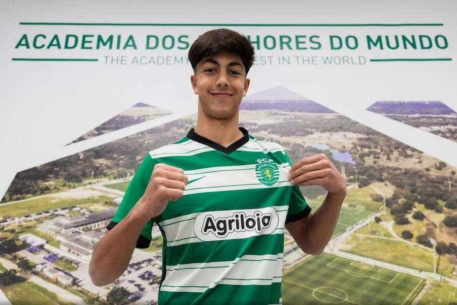 Eduardo Felicíssimo está no Sporting desde 2019
