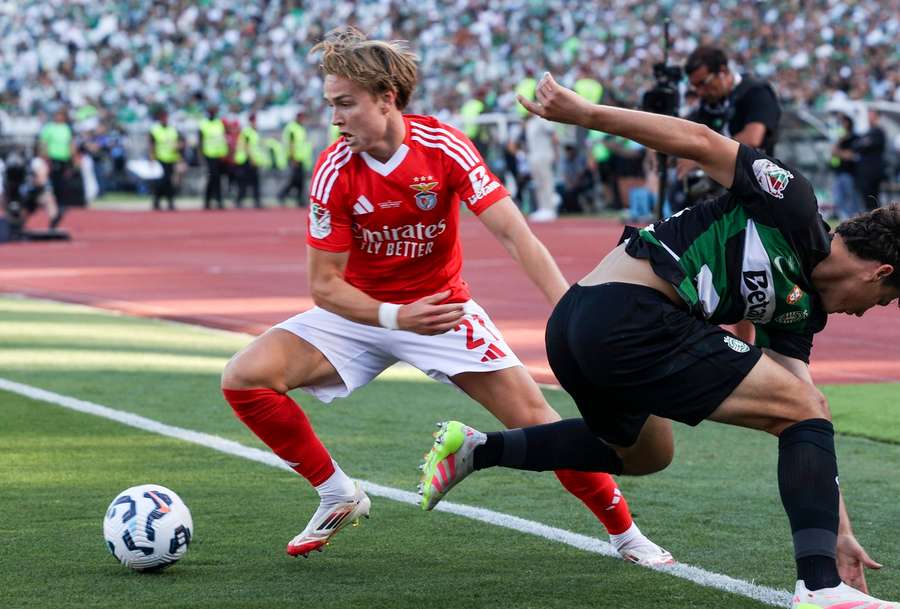 Andreas Schjelderup is one of the future stars in the Norwegian squad Andreas Schjelderup is one of the future stars in the Norwegian squad