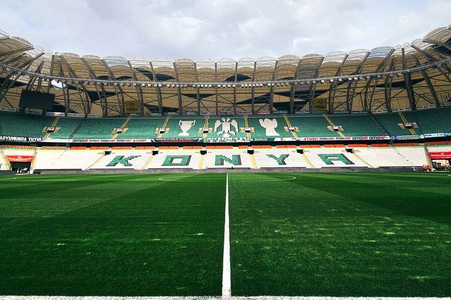 Estádio de Konya vai acolher a partida