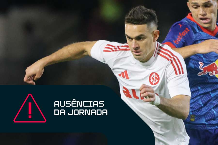 Borré está suspenso e vai ser ausência no Internacional