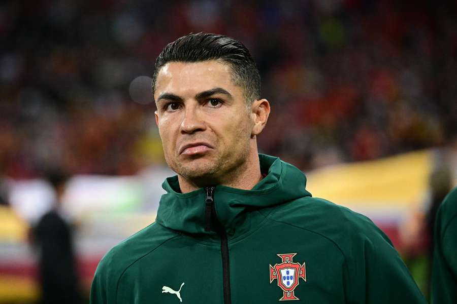 Cristiano Ronaldo preparado para o confronto com a Arménia