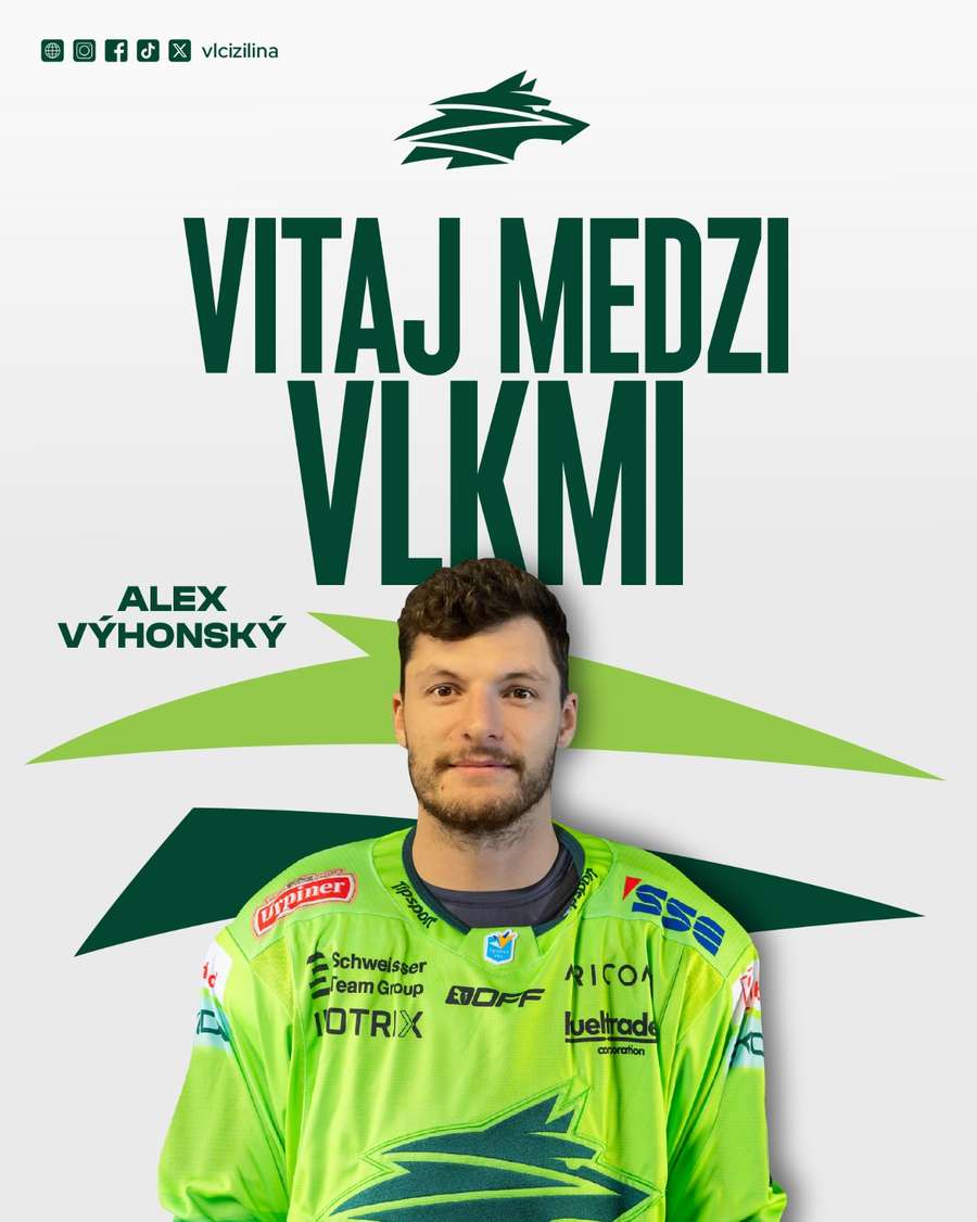 Výhonský mení dres.