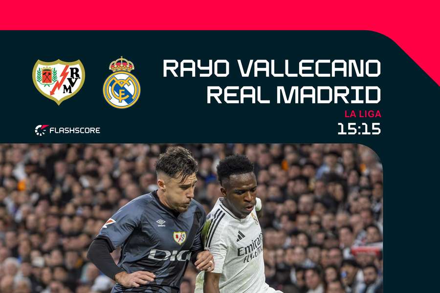 Antevisão do Rayo Vallecano-Real Madrid Antevisão do Rayo Vallecano-Real Madrid