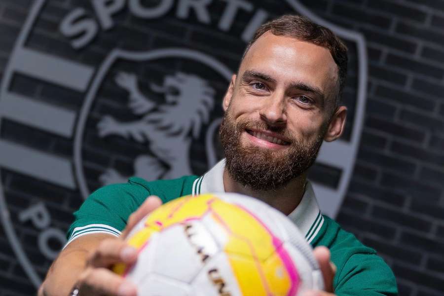 Bruno Pinto assinou pelo Sporting